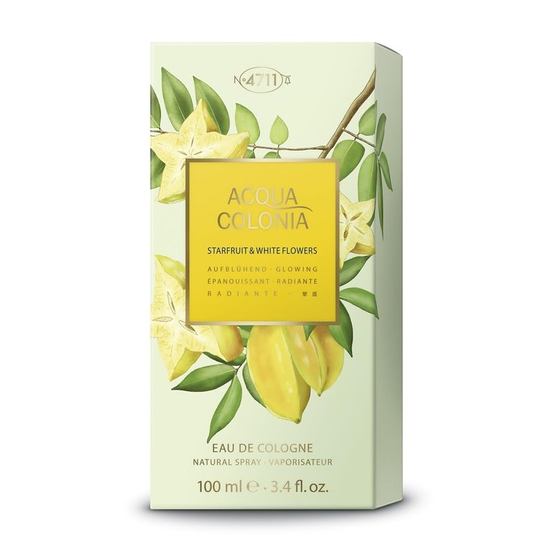 4711 Acqua Colonia Starfruit and White Flowers by Muelhens for Unisex - 3.4 oz EDC Spray