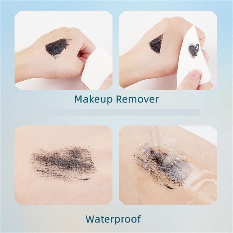Ultra Fine Waterproof Mascara for Fine Short Eyelashes, Lengthening & Thickening, Catching Tiny Eyelashes (1 Pcs)
