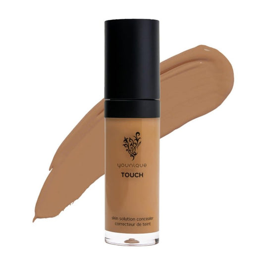 YOUNIQUE TOUCH Skin Solution Concealer | Chiffon | Full-Coverage & Long-Lasting Wear | Nourishing Formula with Caffeine, Vitamin E & Hyaluronic Acid | Seamless Matte Finish
