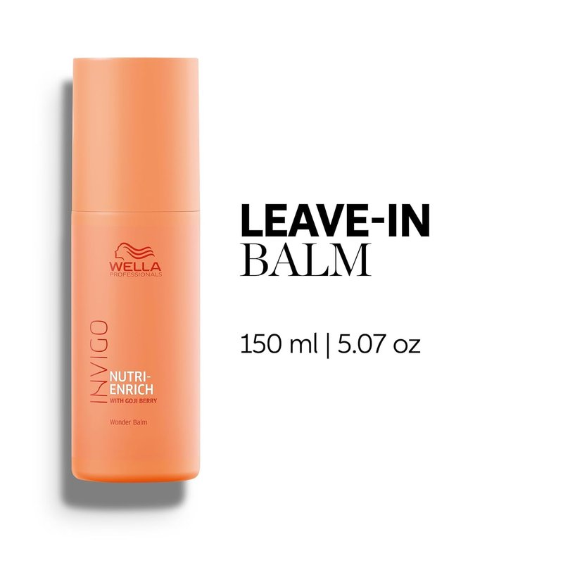 Wella Professionals | Invigo Nutri-Enrich Deep Moisturizing Treatment for Dry & Damaged Hair - 5.07 oz