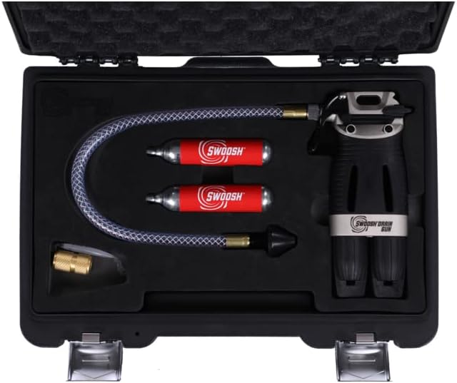 Diversitech 40G SWOOSHÂ® Double Shotâ¢ Drain GunÂ® Kit HVAC HVAC/R drain line cleaner