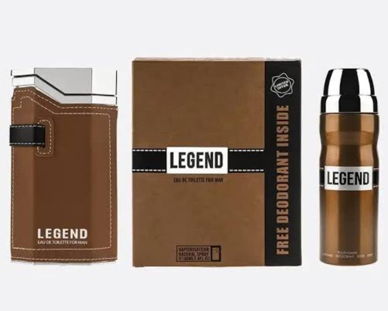 Emper Legend Men Eau De Toilette 100 ml + 200 ml Deodorant Combo Gift Set