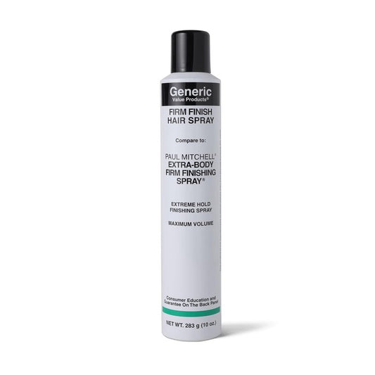 Generic Value Products Firm Finishing Hair Spray Compare to ExtraBody Firm Finishing Spray