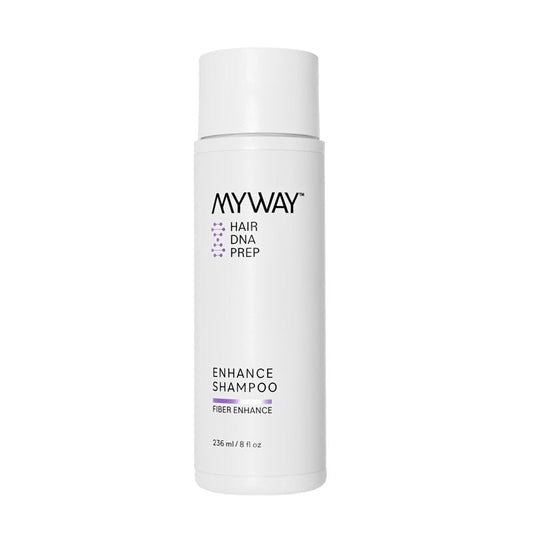 My Way Hair DNA Enhance Shampoo – Volumizing Shampoo with Argan Oil for Enhanced Thickness, Growth, and Shine – Paraben, Phthalate, Sulfate, and Cruelty-Free Hair Care (8 oz)