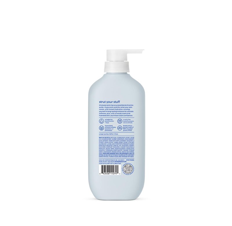 Method Body Wash - Instant Hydration Tonic with Amber Wood, Musk & Lavender | 17 fl oz