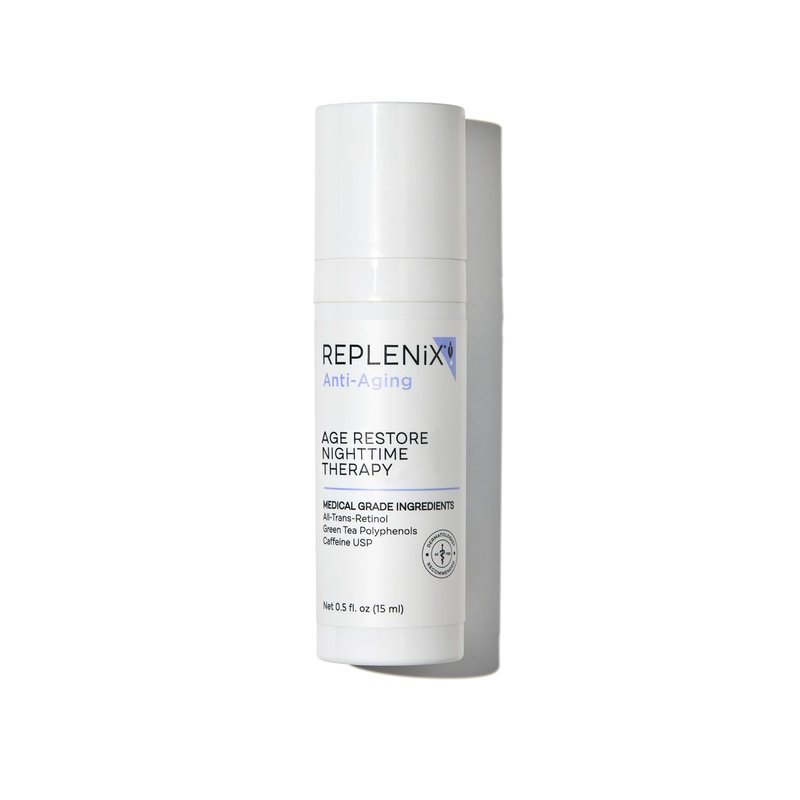 Replenix Age Restore Nighttime Therapy Face Cream - Anti-Aging Moisturizer for Mature & Dry Skin