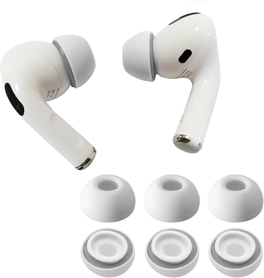 KASOTT Memory Foam Earbud Tips (Grey, 1Count (Pack of 1))
