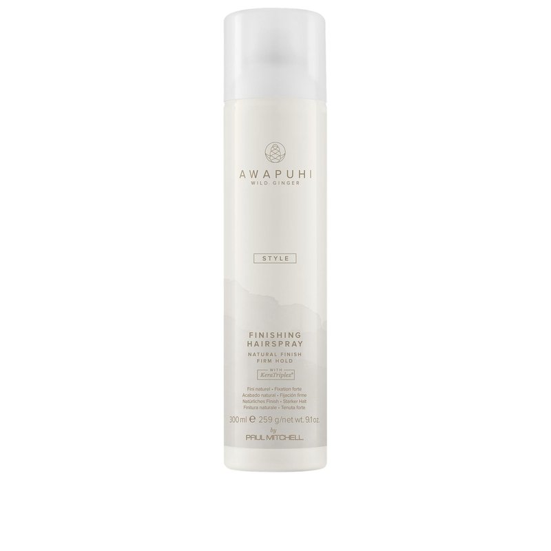 Awapuhi Wild Ginger by Paul Mitchell Finishing Spray, Firm Hold, Natural Finish Hairspray, For All Hair Types, 9.1 oz