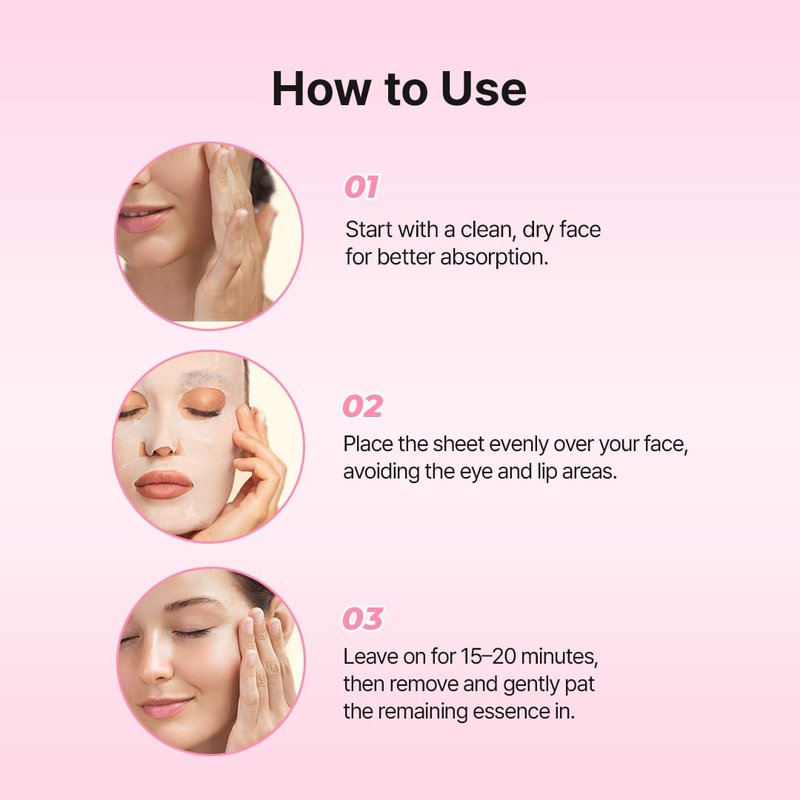 Hanskin Hyaluron Glow Sheet Mask – Korean Hydrating Face Mask with Hyaluronic Acid, Rosehip Extract & Madecassoside for Plump, Calm & Dewy Skin | Moisturizing Glass Skin Serum Mask | 10EA