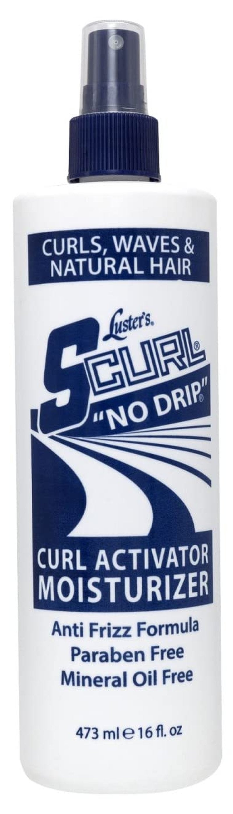 Lusters S-Curl Activator Moisturizer No-Drip 16 Ounce (473ml) (3 Pack)