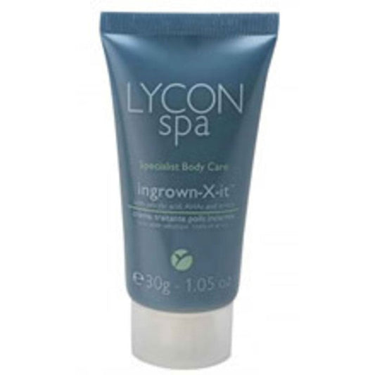 LYCON INGROWN-X-IT CREAM WITH SALICYCLIC ACID, FRUIT ACIDS, ALLANTOIN AND ARNICA / 30 GRAMS - 1 OZ. EACH