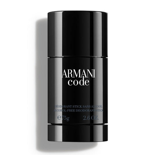 Armani beauty – Code – Deodorant Stick – Fougère Ambery Spicy Fragrance – Green Mandarin, Nutmeg, Tonka Bean Notes – Men's Essentials - 2.6 Fl Oz
