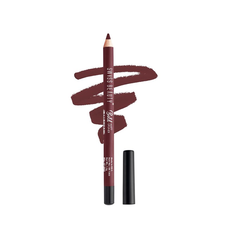 SWISS BEAUTY Bold Matt Lip Liner | Long-lasting |Matte Finish | Non-drying | Shade-02, 1.6gm
