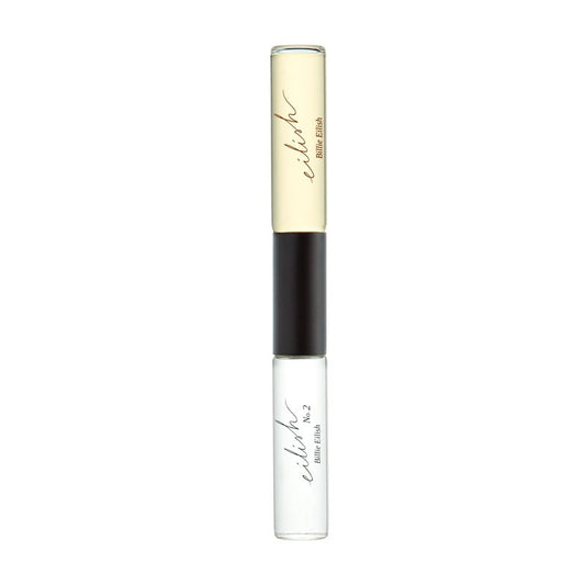 Billie Eilish Eau de Parfum Dual Sided Rollerball of Eilish & Eilish No 2 Perfume for Women, Amber Gourmand + Woody Floral Fragrances, Travel Size + Long Lasting Scent, 0.40 Fl Oz