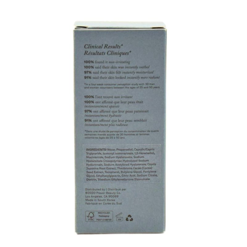 MERIT Great Skin Instant Glow Serum with Niacinamide and Hyaluronic Acid 1.69 oz / 50 ml