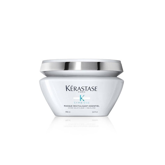 Kerastase Symbiose Hydrating Hair Mask, Revitalisant Essentiel | Deeply Hydrates and Strengthens Dry Hair | For Dry and Dandruff-Prone Hair and Scalp | 6.8 Fl Oz