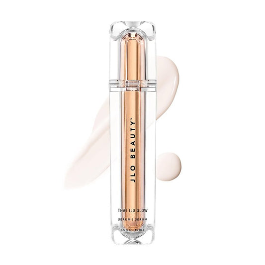 JLO BEAUTY Brightening Face Serum, Hydrating & Firming Facial Serum with Niacinamide, Squalane & Antioxidants, Lightweight Daily Skin Care for Women, That JLO Glow, 1.5 Oz