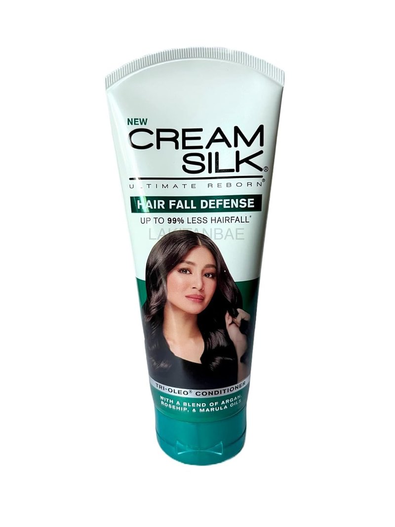Generic New Cream Silk Hair Fall Defense Tri-Oleo Conditioner 180ml (Pack of 4), Green