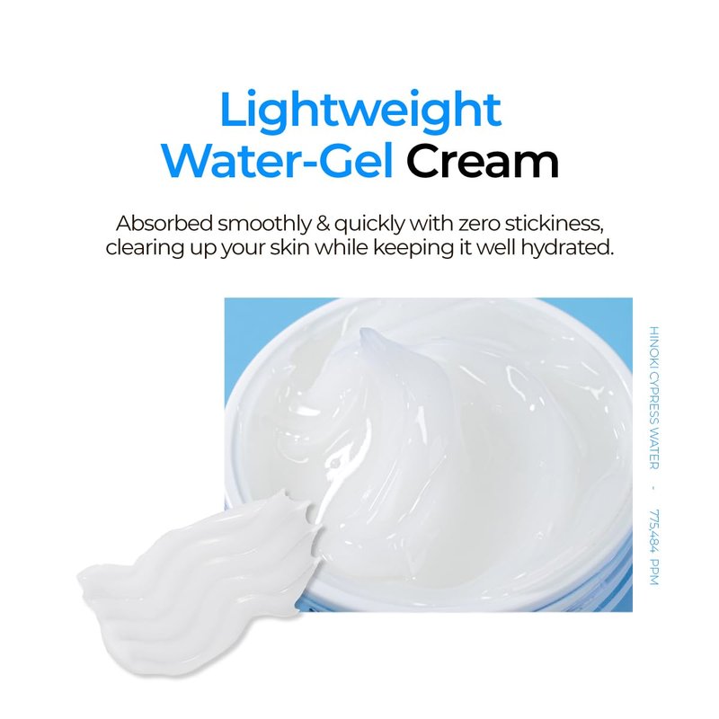 IZEZE Soul HNA Hydro Cream 1.69 fl.oz, 50 ml | Hyaluronic Acid Moisturizer Face Cream with Adenosine, Cypress Water, Niacinamide | Korean Skincare for Dry Skin, Hydrating and Firming