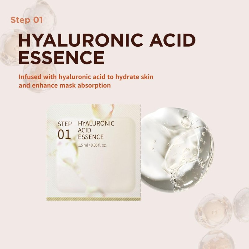 JAYJUN Rose Blossom Mask (10 Sheets) – Rose Water, Betaine & Allantoin for Soothing Hydration Skin 0.84 fl. oz.