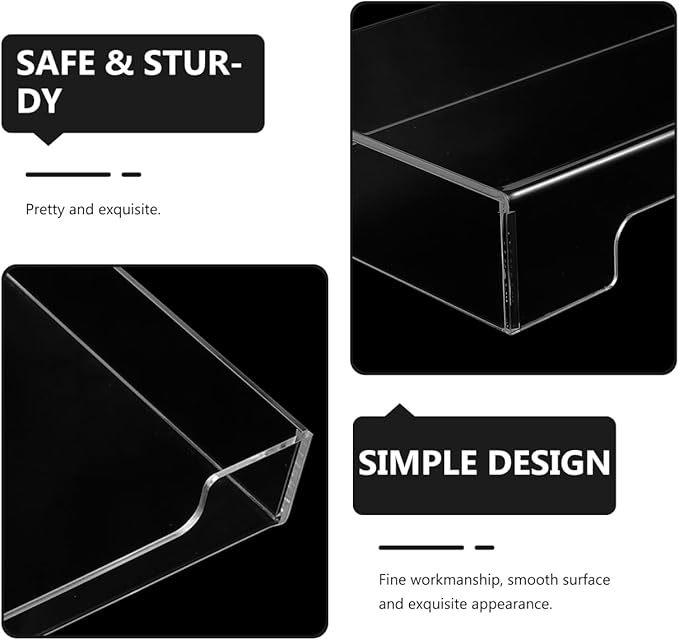 DOITOOL Keyboard Protective Case Dust Hood Transparent Cover for Household Keyboards 18.89X7.08X1.96In Protects against Dust Water Pets and Spills
