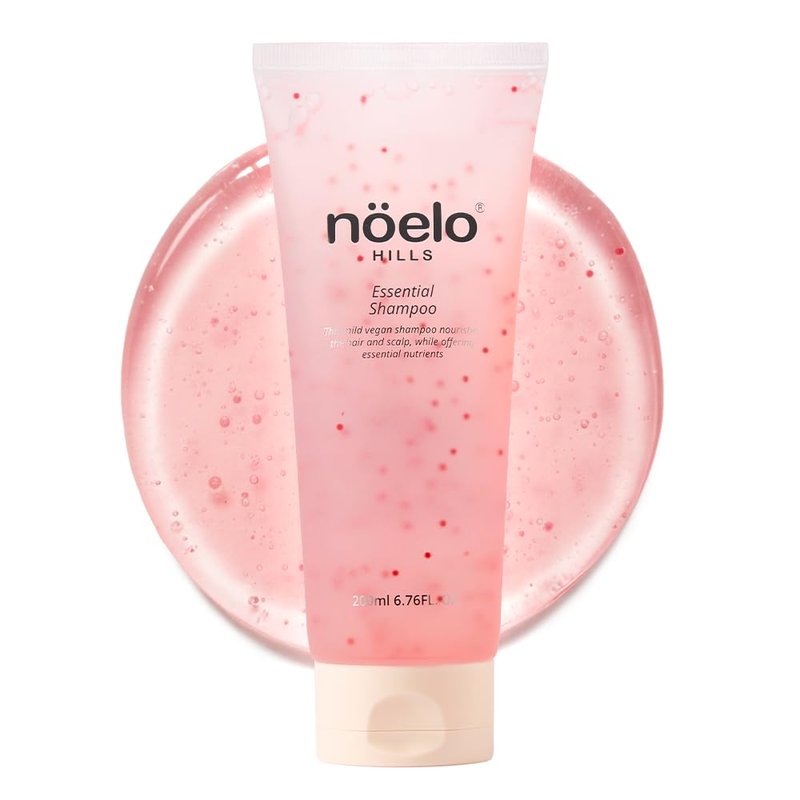 Noelo Hills Pregnancy & Postpartum Shampoo, Pregnancy Safe, Clean, Korean, K beauty with Panthenol, Allantoin, Soy Actives, 6.76 fl oz