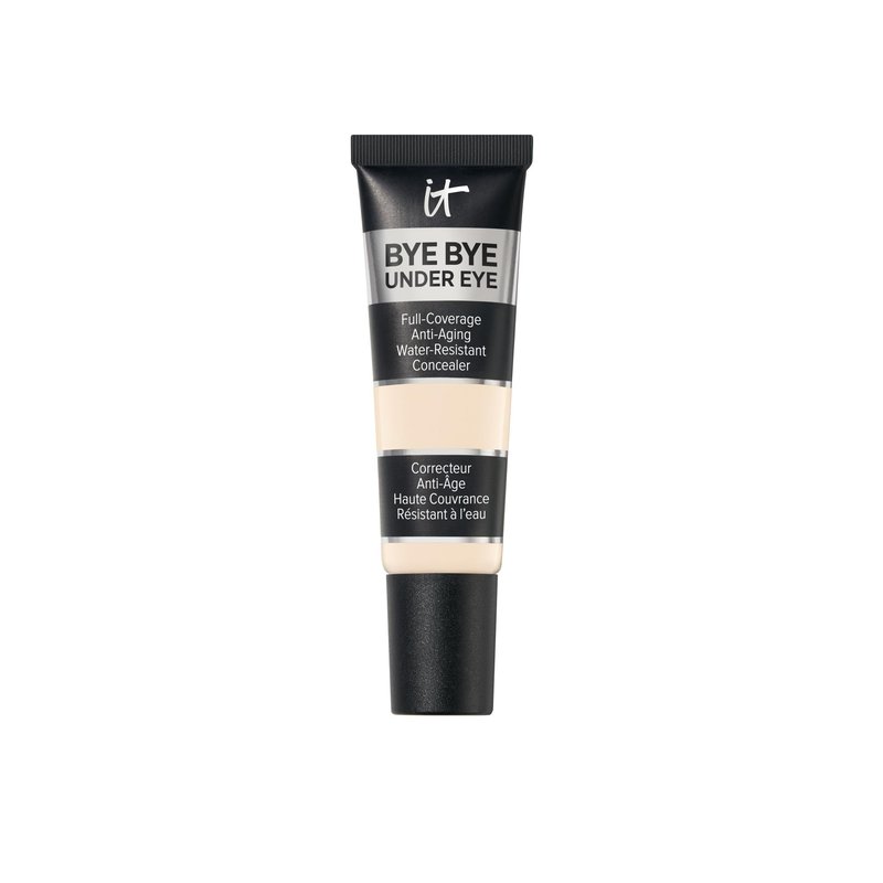 IT Cosmetics Bye Bye Under Eye Concealer (Light) - Waterproof, Full Coverage Brightening Concealer For Dark Circles, Fine Lines, Redness & Discoloration, Anti-Aging, 24H Wear - 0.4 fl oz