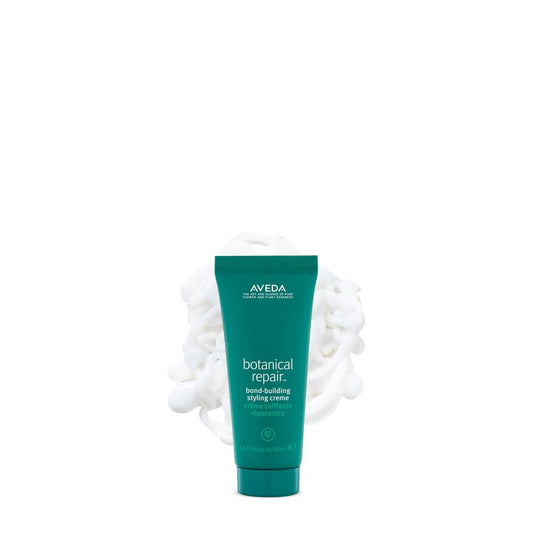 Aveda Botanical Repair Bond-Building Styling Creme | Helps Repair Damaged Hair | Smooths Frizz for Up to 72 Hours | Heat Protectant | 98% Naturally Derived* | Silicone Free, 1.3 Fl Oz