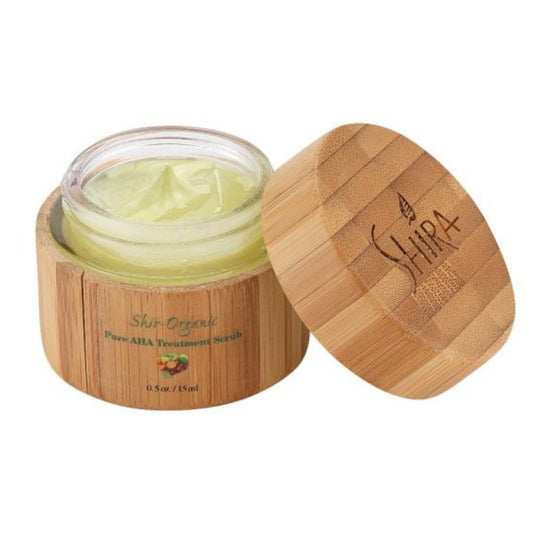 Shira-Organic Pure AHA Treatment Scrub, Natural Scrub For Skin Exfoliation and Rejuvenation, Fit For All Skin Types (15 ML)â¦