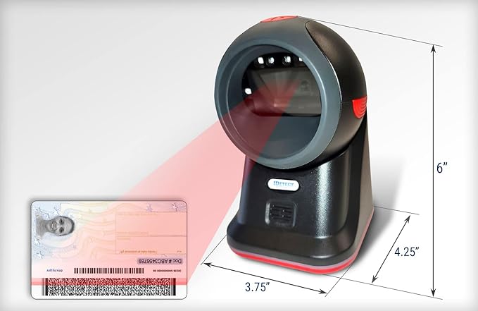 IDetect ID Scanner - Age Verification for Bars and Clubs - Drivers License Reader and Identification Card Scanner for Computers, Tablets, & POS - Stops Unwanted IDs (No Photo)