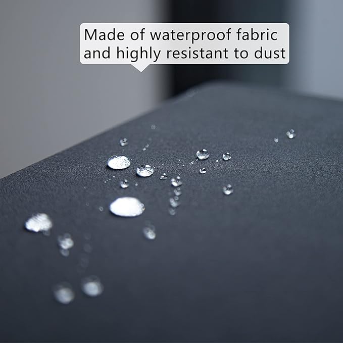 Mooson Piano Dust Cover 61-88 Keys Weighted Keyboard Small Keyboard Piano Covers Waterproof Locking Clasp Keep It From Dust and Dirt (76-88 KEYS)