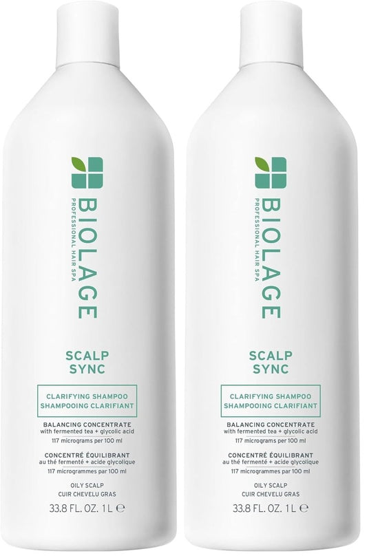Biolage Scalp Sync Clarifying Shampoo - Oily Scalp Residue Remover | 13.5 Fl Oz