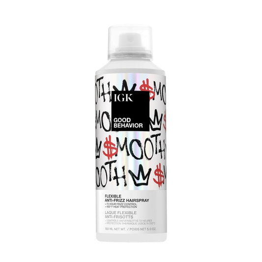 IGK Good Behavior Hairspray - Flexible Hold for All Hair Types | 10 oz