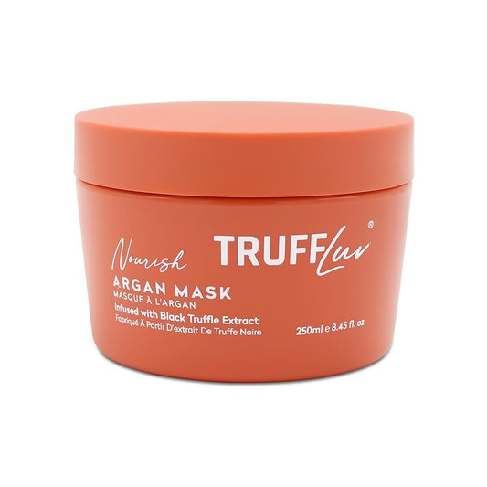 TruffLuv Argan Mask - Deep Conditioning Hair Mask - Hair Moisturizer with Black Truffle and Argan Oil - Enhances Elasticity and Texture - 8.45 oz
