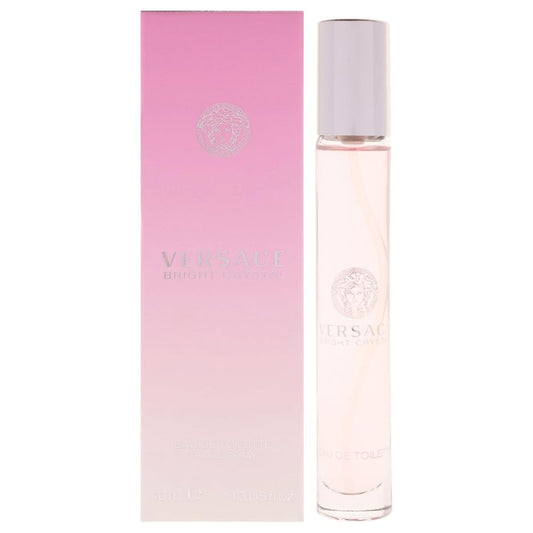 Versace Bright Crystal Eau De Toilette Spray for Women - Fresh Floral Fragrance | 0.3 Oz
