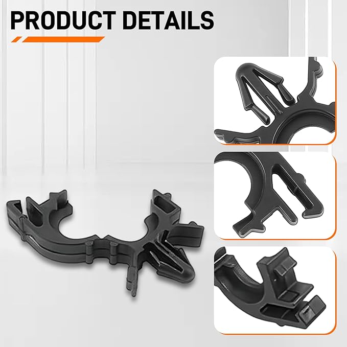 Topkidame 30pcs 1/2" OD 11/32" ID Wire Loom Routing Clips for GM 8911473