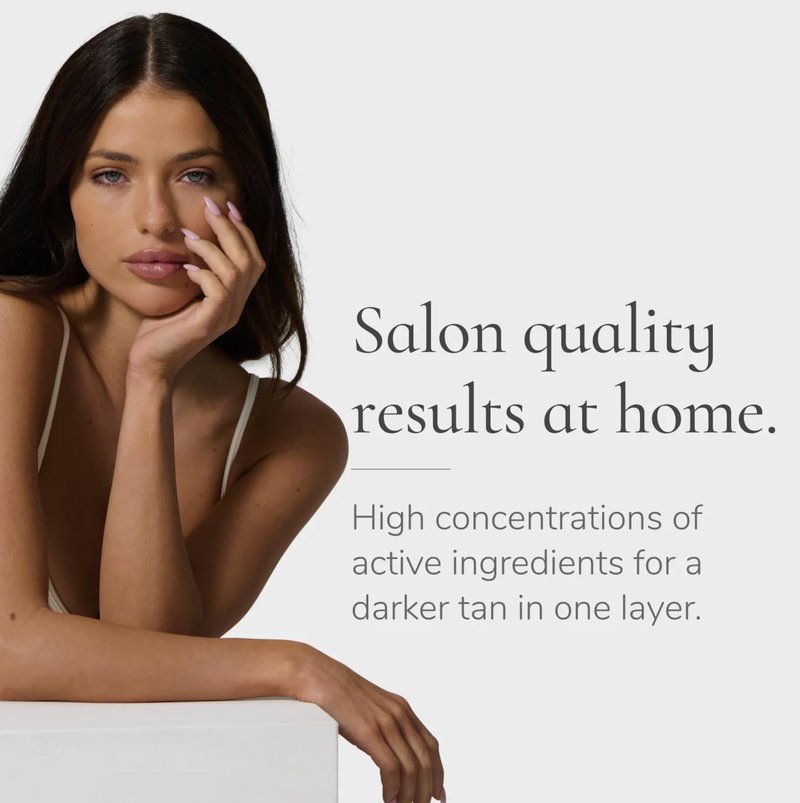 Loving Tan Rose Scented Deluxe Gradual Tan Lotion, Dark-Natural Looking Self Tanner, Professional Strength Sunless Tanner, 5+ Self Tanning Applications-Cruelty Free, Naturally Derived DHA-3.3 Fl Oz