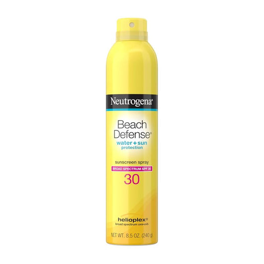 Neutrogena Beach Defense SPF 30 Sunscreen Spray - Lightweight, Fast Absorbing, Oxybenzone Free | 8.5 oz