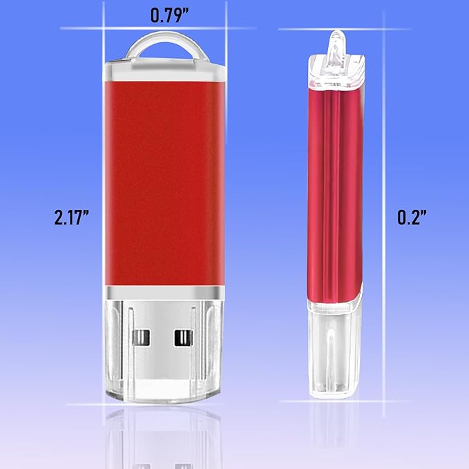 2GB USB Flash Drive 50 Pack Nicepicten Bulk USB 2.0 Thumb Drives Pack, USB Drives Bulk Memory Stick Jump Drive Multipack - 2GB Colorful
