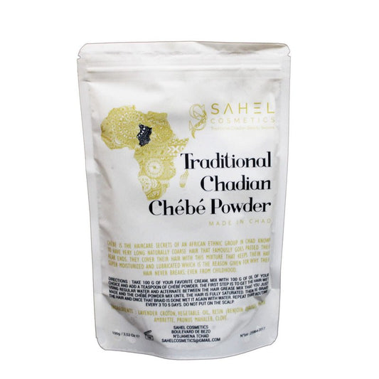 Sahel cosmetics Traditional Chadian Chebe Powder, 150 Grams. Natural Hair Mask for Length Retention, Made in Chad