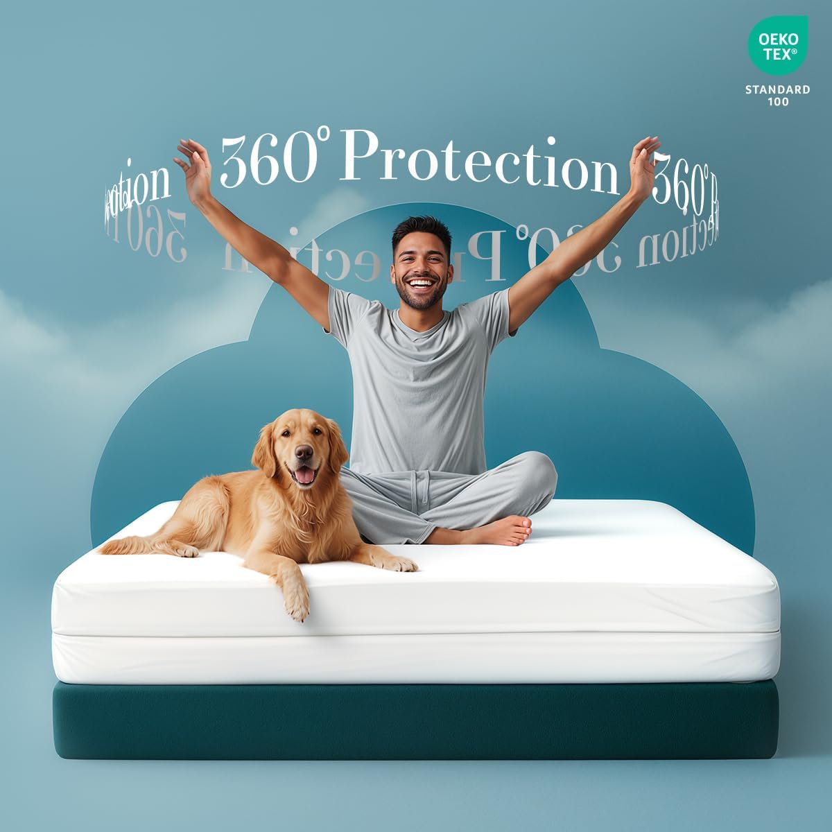 Utopia Bedding Mattress Protector - 100% Waterproof Zippered Twin Size Encasement | Pack of 10