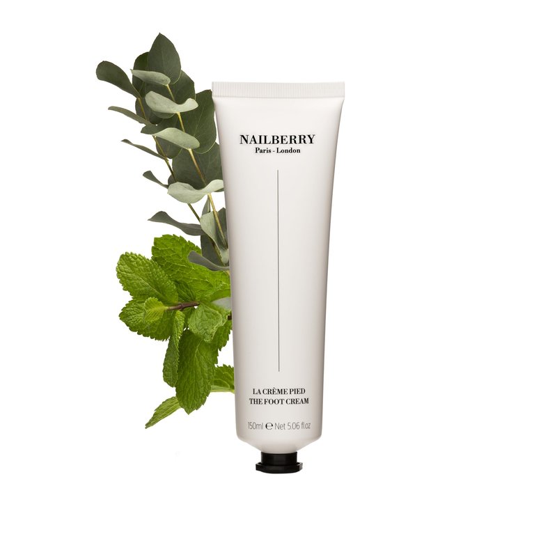 Revitalising Foot Cream | Dry Cracked Heels and Feet | Lightweight Lotion with Hyaluronic Acid | Nourishing Shea Butter | Eucalyptus & Peppermint Essential Oils | Vegan & 99% Natural | 50 ml