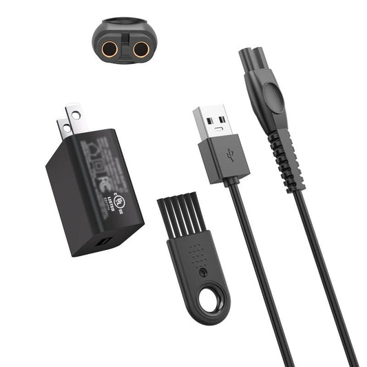 Superer 5V Fast Charger for Philips Norelco One Blade 360 QP2724 QP2834, Wet&Dry Series 2000 2400, MG7910 MG5910 MG9510 MG9520 MG9525, QP4631 QP6552 QP1924 QP6542 QP1324 QP4530 for Phillips Shaver