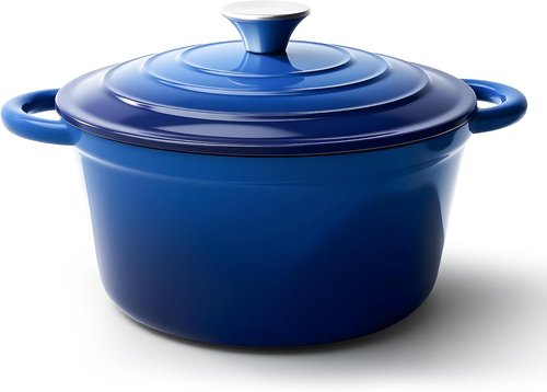 Le Creuset 6 Quart Dutch Oven | Non-Stick Enameled Cast Iron for Baking & Roasting - Blue