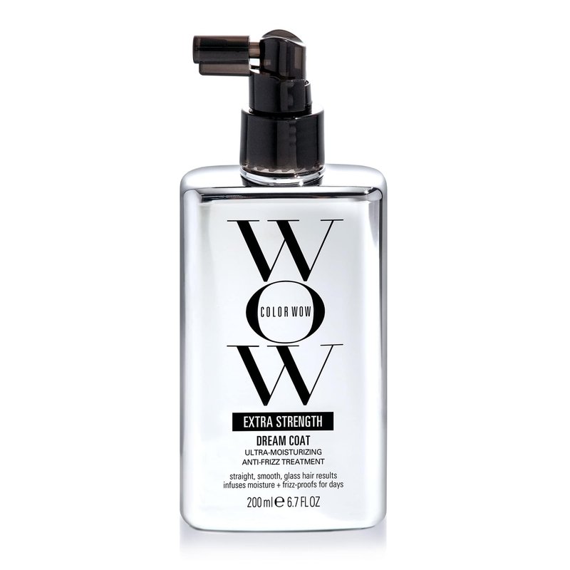 COLOR WOW Extra Strength Dream Coat, Ultra-Moisturizing Anti-Humidity Treatment with Heat Protectant for Glassy, Frizz-Prone Hair
