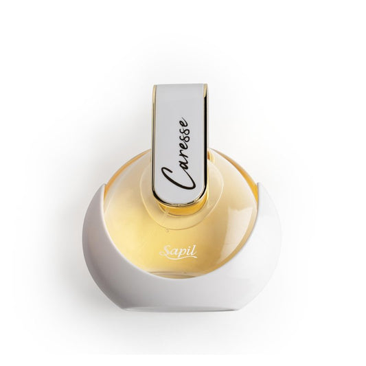 Sapil Caresse Eau de Parfum for Women - Long-Lasting Arabic Perfume from Dubai - Powdery, Musky, Floral & Vanilla Scent - Luxurious Arabic Perfume - 2.7 Oz (80ml) for Daily Wear & Special Occasions