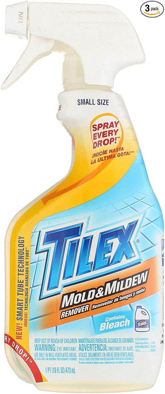 Tilex Mold and Mildew Remover Spray, 16 Fl Oz (Pack of 3)