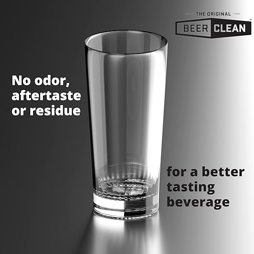 Diversey Beer Clean Glass Cleaner, Unscented, Powder, 4 Lb. Container