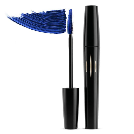 Radiant Professional Studio Mascara – Volumizing & Lengthening Mascara, Smudge-Proof, Non-Clumping, Silicone Brush, Natural Finish for Sensitive Eyes, Clean Vegan Formula, 0.30 oz (02 Electric Blue)