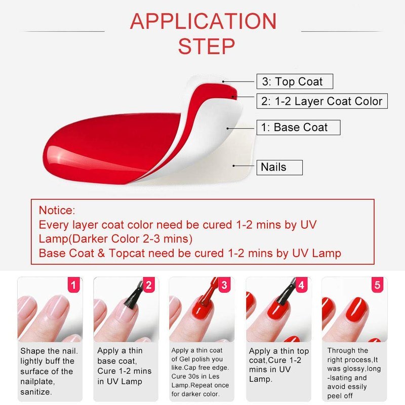 VENALISA Gel Nail Polish Set - 15ml Base & Top Coat, No Wipe, High Gloss Finish | Long-Lasting Tempered Polish Kit